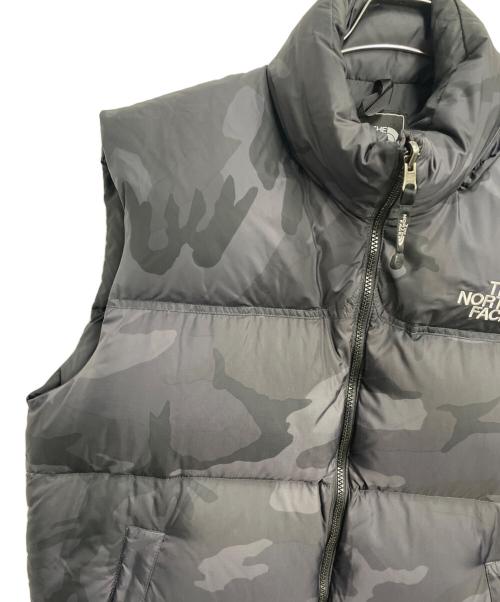 THE NORTH FACE（ザ ノース フェイス）THE NORTH FACE (ザ ノース フェイス) ダウンベスト ブラック×グレー サイズ:Lの古着・服飾アイテム