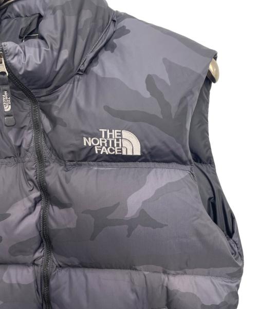 THE NORTH FACE（ザ ノース フェイス）THE NORTH FACE (ザ ノース フェイス) ダウンベスト ブラック×グレー サイズ:Lの古着・服飾アイテム
