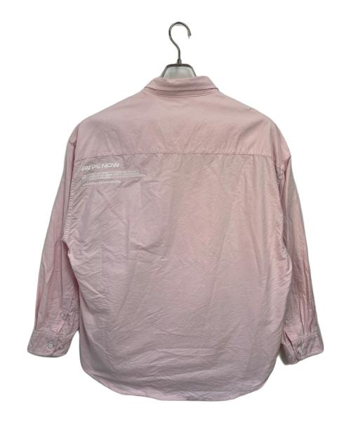 AAPE NOW（エイエイプナウ）AAPE NOW (エイエイプナウ) 長袖シャツ ピンク サイズ:Lの古着・服飾アイテム