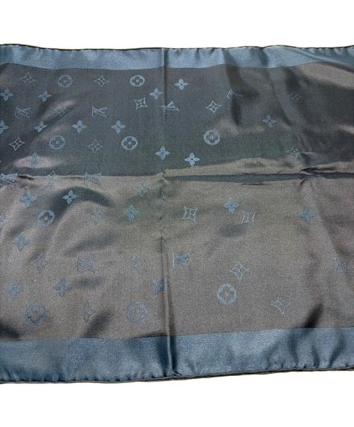 LOUIS VUITTON（ルイ ヴィトン）LOUIS VUITTON (ルイ ヴィトン) スカーフ ネイビーの古着・服飾アイテム