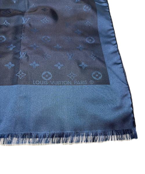 LOUIS VUITTON（ルイ ヴィトン）LOUIS VUITTON (ルイ ヴィトン) スカーフ ネイビーの古着・服飾アイテム