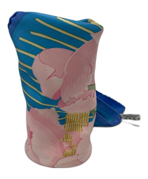 HERMES（エルメス）HERMES (エルメス) シルクスカーフ ブルーの古着・服飾アイテム