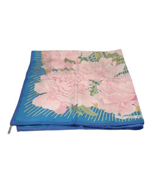 HERMES（エルメス）HERMES (エルメス) シルクスカーフ ブルーの古着・服飾アイテム