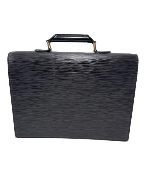 LOUIS VUITTON（ルイ ヴィトン）LOUIS VUITTON (ルイ ヴィトン) ビジネスバッグ ブラックの古着・服飾アイテム