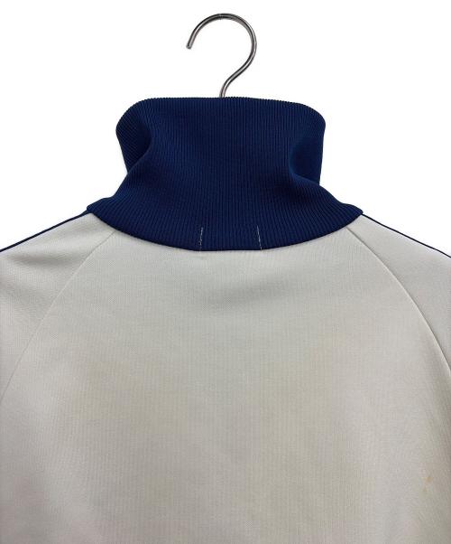 adidas（アディダス）adidas (アディダス) トラックジャケット ベージュ×ネイビー サイズ:3号の古着・服飾アイテム
