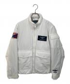 AVIREXアヴィレックス）の古着「中綿ジャケット」｜ホワイト