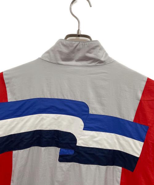 adidas（アディダス）adidas (アディダス) ブルゾン グレー×レッド サイズ:54の古着・服飾アイテム