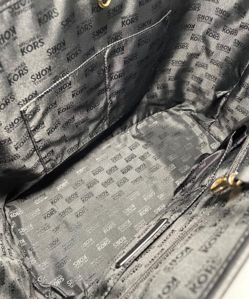 MICHAEL KORS（マイケル・コース）MICHAEL KORS (マイケル・コース) トートバッグ ブラックの古着・服飾アイテム