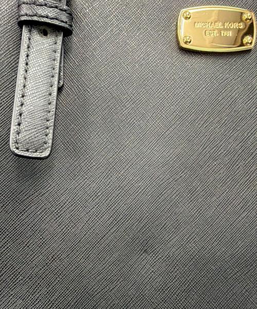 MICHAEL KORS（マイケル・コース）MICHAEL KORS (マイケル・コース) トートバッグ ブラックの古着・服飾アイテム