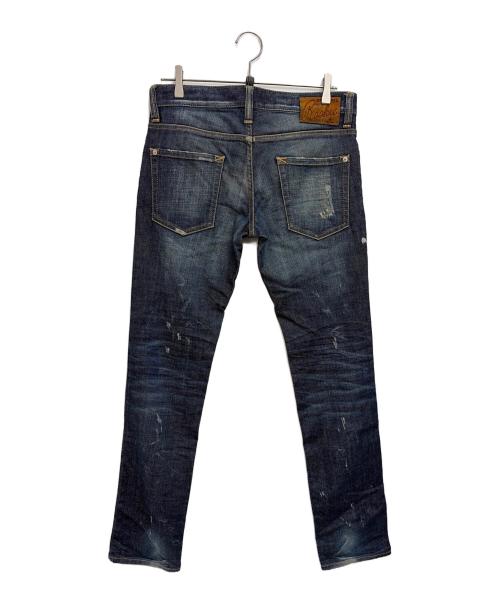DSQUARED2（ディースクエアード）DSQUARED2 (ディースクエアード) デニムパンツ インディゴ サイズ:44の古着・服飾アイテム