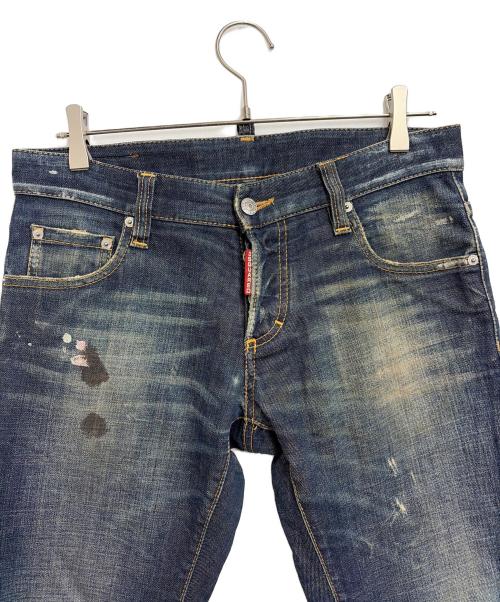 DSQUARED2（ディースクエアード）DSQUARED2 (ディースクエアード) デニムパンツ インディゴ サイズ:44の古着・服飾アイテム
