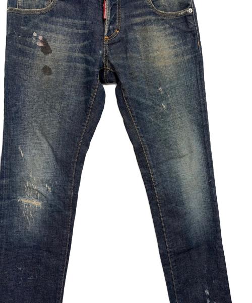 DSQUARED2（ディースクエアード）DSQUARED2 (ディースクエアード) デニムパンツ インディゴ サイズ:44の古着・服飾アイテム