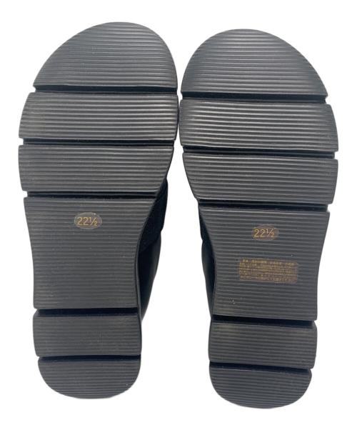 unReef （アンリーフ）unReef  (アンリーフ) スニーカー ブラック サイズ:22.5の古着・服飾アイテム