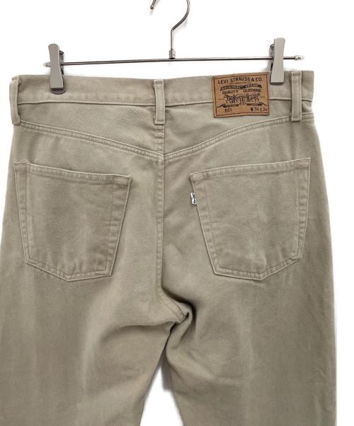 LEVI'S（リーバイス）LEVI'S (リーバイス) デニムパンツ ベージュ サイズ:W34の古着・服飾アイテム