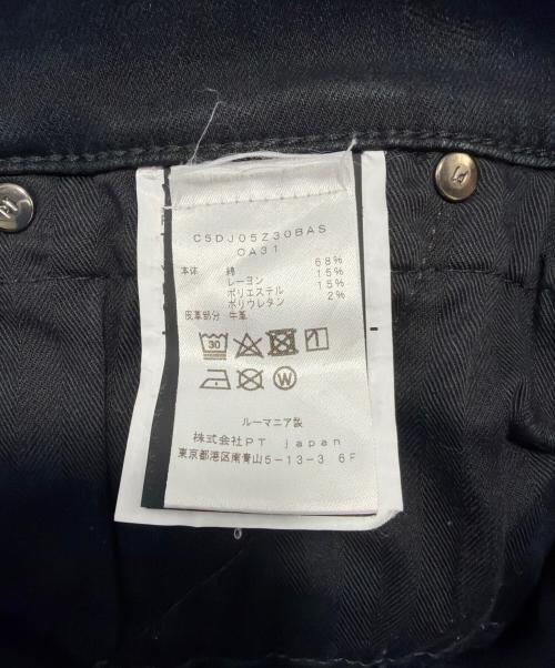 PT TORINO（ピーティートリノ）PT TORINO (ピーティートリノ) パンツ ブラック サイズ:28の古着・服飾アイテム