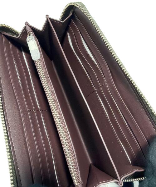 COACH（コーチ）COACH (コーチ) ラウンドファスナー財布 カーキ 未使用品の古着・服飾アイテム