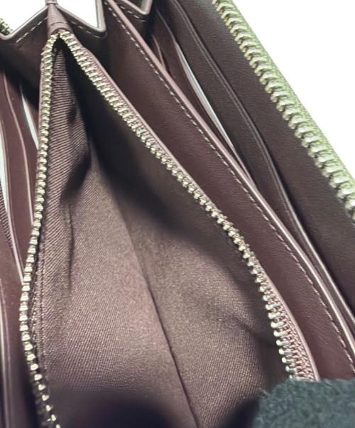 COACH（コーチ）COACH (コーチ) ラウンドファスナー財布 カーキ 未使用品の古着・服飾アイテム