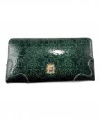 ANNA SUIアナスイ）の古着「長財布」｜グリーン