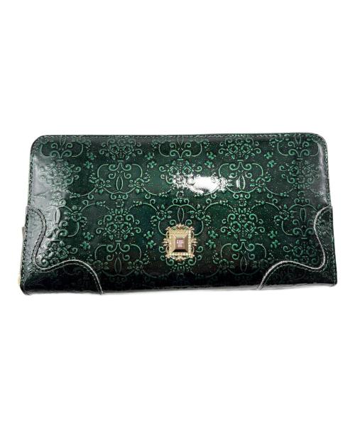 ANNA SUI（アナスイ）ANNA SUI (アナスイ) 長財布 グリーン 未使用品の古着・服飾アイテム