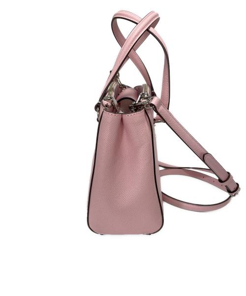 COACH（コーチ）COACH (コーチ) 2WAYバッグ ピンクの古着・服飾アイテム