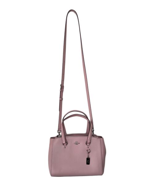 COACH（コーチ）COACH (コーチ) 2WAYバッグ ピンクの古着・服飾アイテム