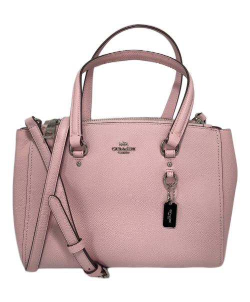 COACH（コーチ）COACH (コーチ) 2WAYバッグ ピンクの古着・服飾アイテム