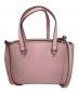 COACH (コーチ) 2WAYバッグ ピンク：8000円
