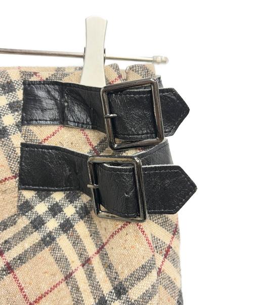 BURBERRY LONDON（バーバリーロンドン）BURBERRY LONDON (バーバリーロンドン) ノバチェックスカート ベージュ サイズ:36の古着・服飾アイテム