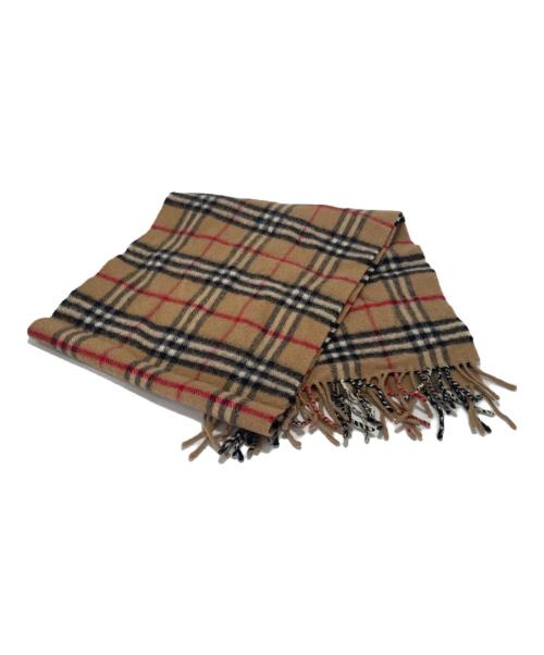 Burberry's（バーバリー）Burberry's (バーバリーズ) マフラー ブラウンの古着・服飾アイテム