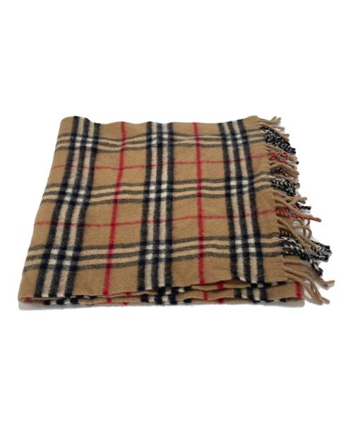 Burberry's（バーバリー）Burberry's (バーバリーズ) マフラー ブラウンの古着・服飾アイテム