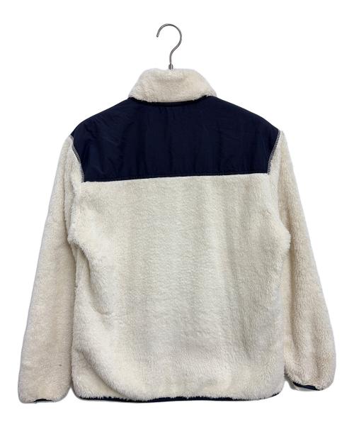 CHUMS（チャムス）CHUMS (チャムス) ボアジャケット ベージュ×ネイビー サイズ:Mの古着・服飾アイテム