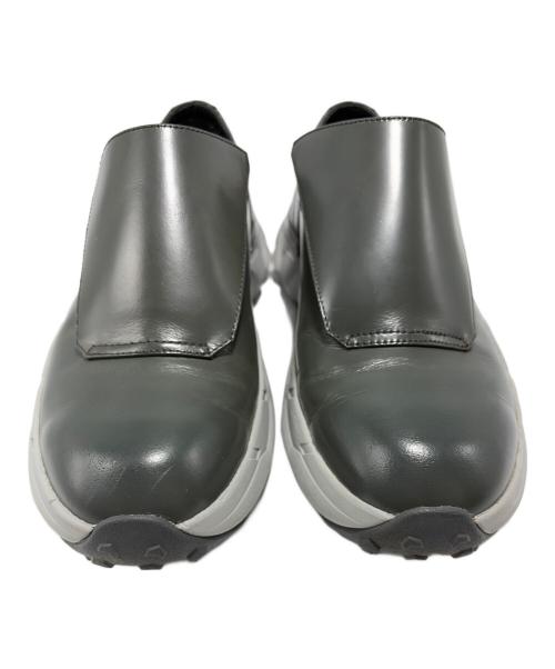 ATTACHMENT（アタッチメント）ATTACHMENT (アタッチメント) カウハイドカバードスニーカー グレー サイズ:41の古着・服飾アイテム