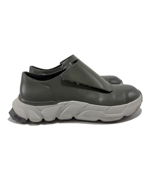 ATTACHMENT（アタッチメント）ATTACHMENT (アタッチメント) カウハイドカバードスニーカー グレー サイズ:41の古着・服飾アイテム