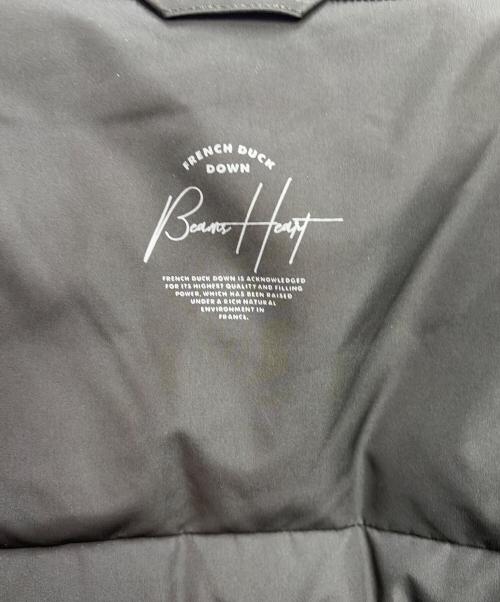 BEAMS HEART（ビームスハート）BEAMS HEART (ビームスハート) ダウンコート ブラック サイズ:Mの古着・服飾アイテム