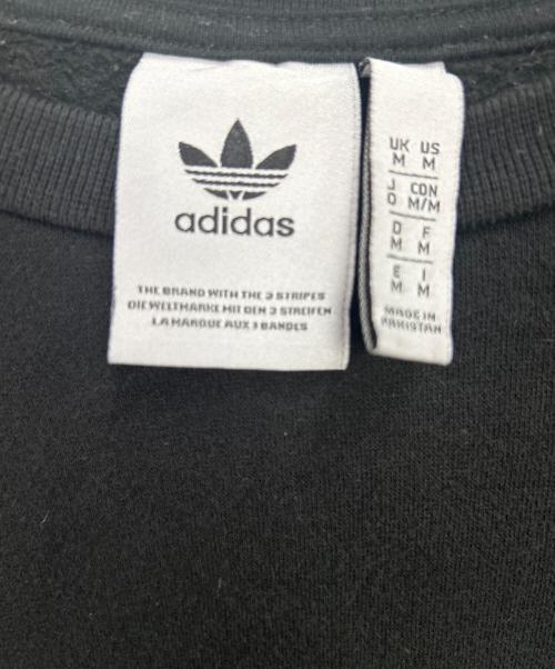 adidas（アディダス）adidas (アディダス) スウェット ブラック×ホワイト サイズ:Mの古着・服飾アイテム