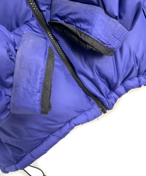 THE NORTH FACE（ザ ノース フェイス）THE NORTH FACE (ザ ノース フェイス) ダウンジャケット パープル×ブラック サイズ:Lの古着・服飾アイテム