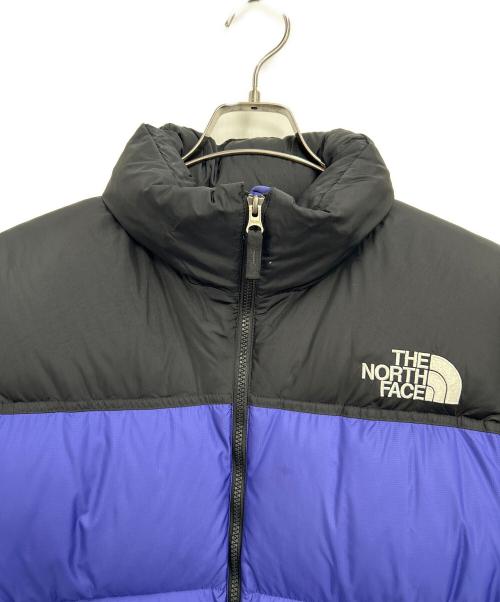 THE NORTH FACE（ザ ノース フェイス）THE NORTH FACE (ザ ノース フェイス) ダウンジャケット パープル×ブラック サイズ:Lの古着・服飾アイテム