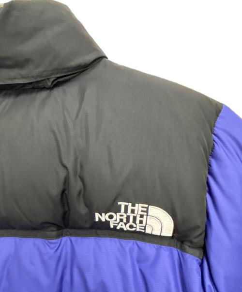 THE NORTH FACE（ザ ノース フェイス）THE NORTH FACE (ザ ノース フェイス) ダウンジャケット パープル×ブラック サイズ:Lの古着・服飾アイテム
