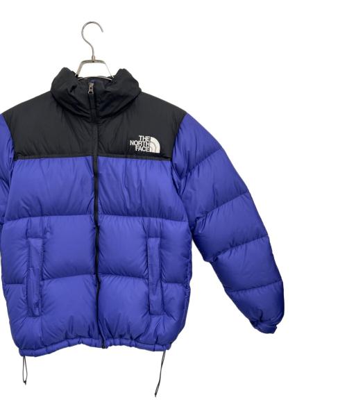 THE NORTH FACE（ザ ノース フェイス）THE NORTH FACE (ザ ノース フェイス) ダウンジャケット パープル×ブラック サイズ:Lの古着・服飾アイテム