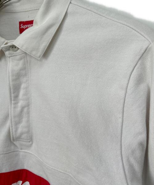 SUPREME（シュプリーム）SUPREME (シュプリーム) ポロシャツ ホワイト サイズ:Mの古着・服飾アイテム