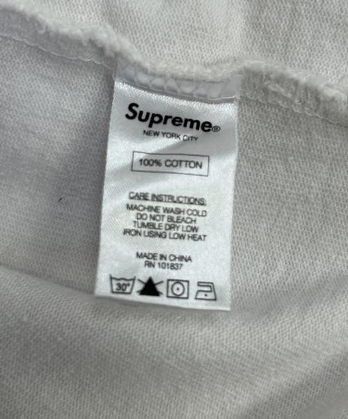 SUPREME（シュプリーム）SUPREME (シュプリーム) ポロシャツ ホワイト サイズ:Mの古着・服飾アイテム