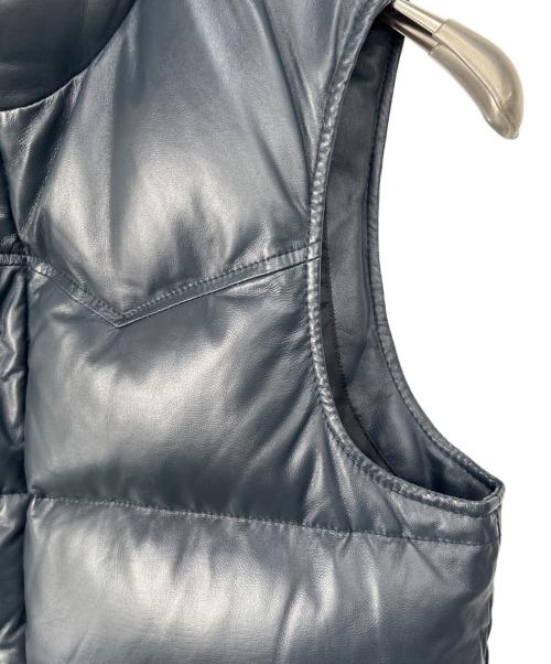 Haruf（ハルフ）Haruf (ハルフ) ダウンベスト ネイビー サイズ:LLの古着・服飾アイテム