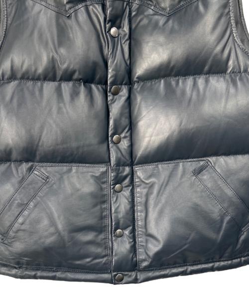 Haruf（ハルフ）Haruf (ハルフ) ダウンベスト ネイビー サイズ:LLの古着・服飾アイテム