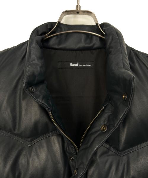 Haruf（ハルフ）Haruf (ハルフ) ダウンベスト ネイビー サイズ:LLの古着・服飾アイテム