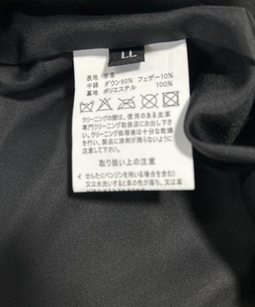 Haruf（ハルフ）Haruf (ハルフ) ダウンベスト ネイビー サイズ:LLの古着・服飾アイテム