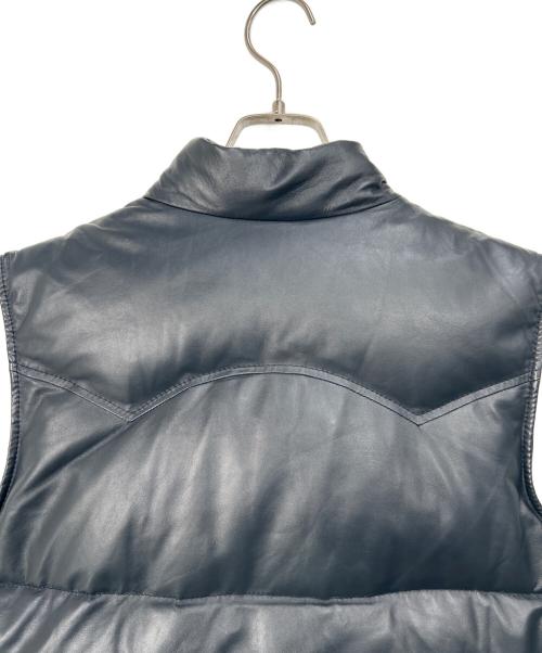 Haruf（ハルフ）Haruf (ハルフ) ダウンベスト ネイビー サイズ:LLの古着・服飾アイテム