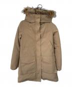 green label relaxingグリーンレーベルリラクシング）の古着「マウンテンダウンコート」｜ベージュ