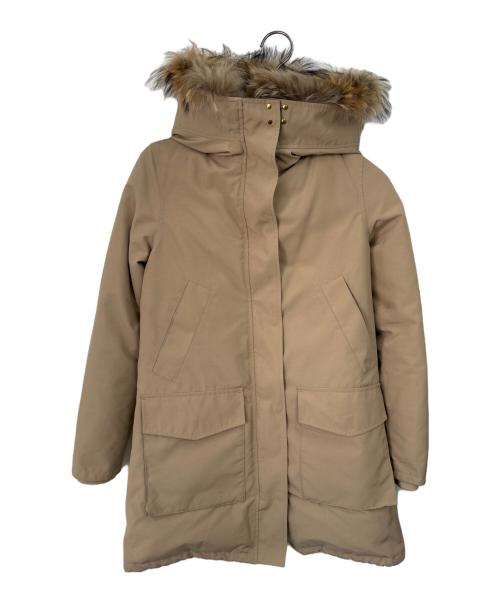 green label relaxing（グリーンレーベルリラクシング）green label relaxing (グリーンレーベルリラクシング) マウンテンダウンコート ベージュ サイズ:Sの古着・服飾アイテム