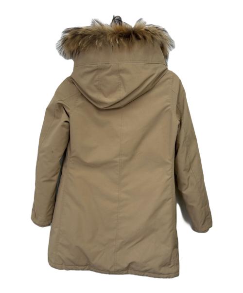 green label relaxing（グリーンレーベルリラクシング）green label relaxing (グリーンレーベルリラクシング) マウンテンダウンコート ベージュ サイズ:Sの古着・服飾アイテム