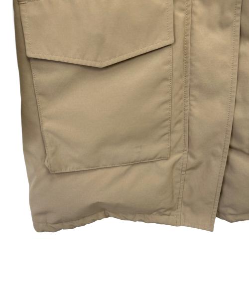 green label relaxing（グリーンレーベルリラクシング）green label relaxing (グリーンレーベルリラクシング) マウンテンダウンコート ベージュ サイズ:Sの古着・服飾アイテム